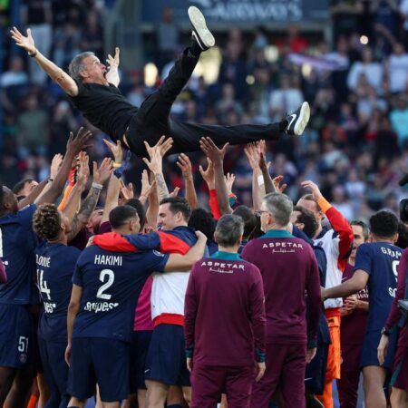 ПСЖ сохраняет титул чемпиона Лиги 1 после домашней победы над Анже