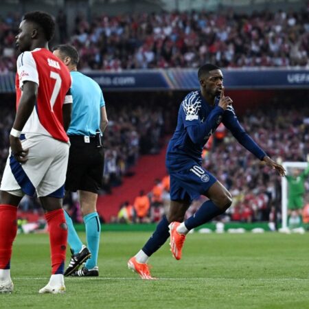 Оценки игроков: Арсенал 0-1 ПСЖ – Гол Усмана Дембеле приносит победу парижанам