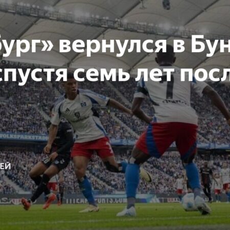 Долгий путь «Гамбурга» обратно в Бундеслигу