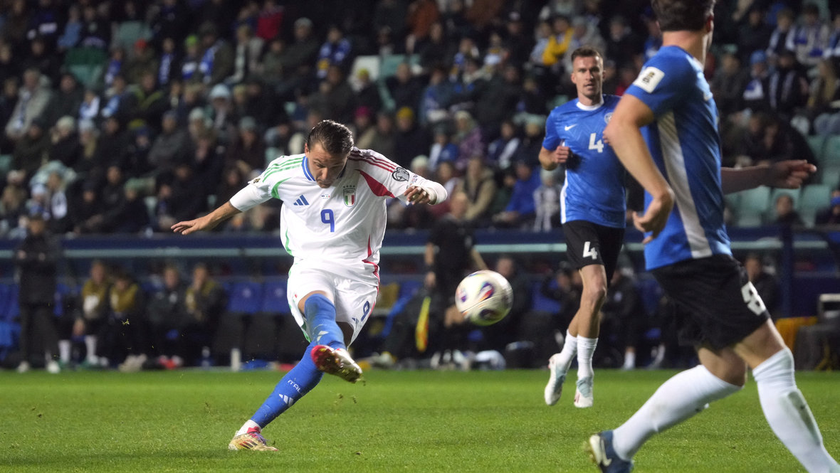 Preview Сборная Италии одержала победу в Эстонии и обеспечила себе место в плей-офф