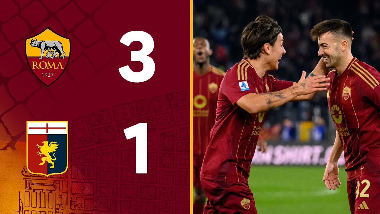 Preview «Рома» и «Дженоа» разделены всего 4 очками. Разница в набранных баллах обусловлена вторыми таймами