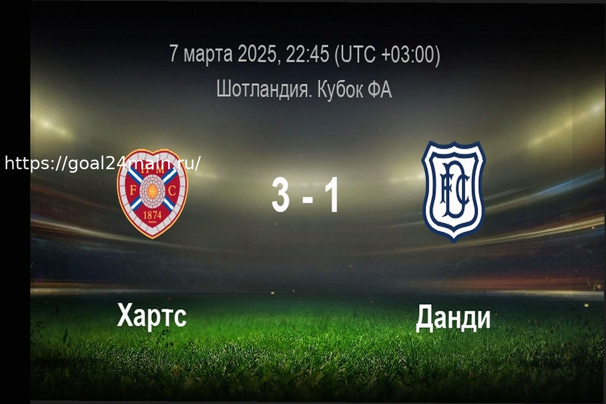Preview Футбол: Хартс – Данди. Прогноз и ставки на матч 21 марта 2026 года в Премьер-лиге Шотландии