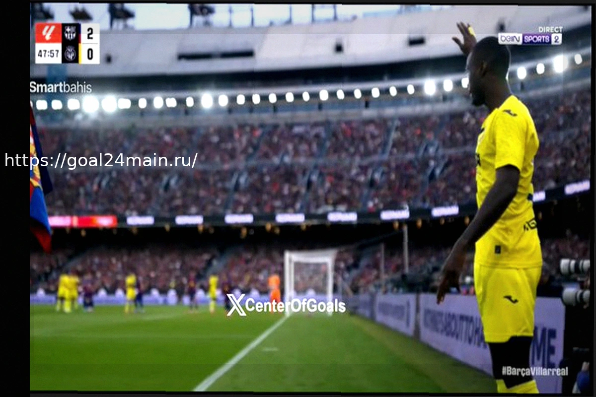 Preview Вильярреал забивает гол в ворота Барселоны через четыре минуты после начала второго тайма