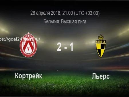 Кортрейк (21) — Льеж (21): Прогноз на матч 27 марта 2026