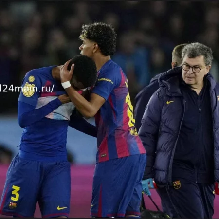 «Барселона» опасается, что отсутствие травмированного защитника продлится дольше, чем предполагалось изначально