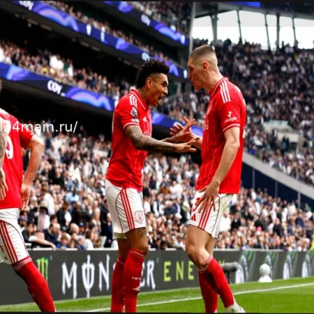 «Ноттингем Форест» унизил «Тоттенхэм», который продолжает падать