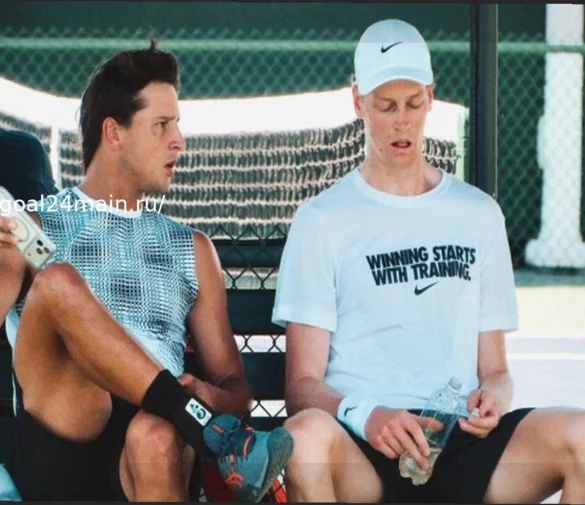 Синнер и Дардери тренируются вместе перед стартом Indian Wells. График матча Янника.