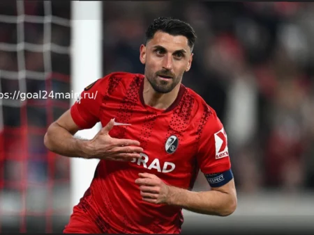 Фрайбург 5-1 Генк (5-2 по сумме): Винченцо Грифо бьет рекорд и выводит клуб в четвертьфинал Лиги Европы