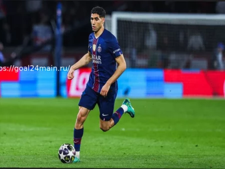 ПСЖ: Бурназель считает, что Хакими должен быть отстранен от игр на время судебного разбирательства