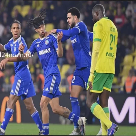 Нант-Страсбург: Хозяева уступили в добавленное время при возвращении Вахида Халилходжича