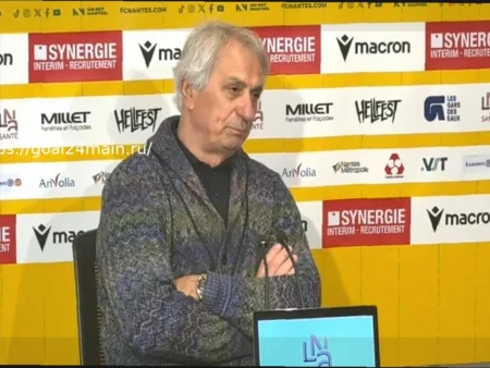 Нант: «Это почти невыполнимая миссия», Вахид Халилходжич очень откровенен о задаче сохранения места в лиге