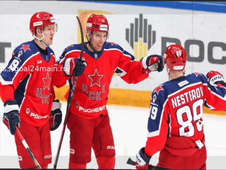 Кубок Гагарина: Анализ и Прогноз на матч ЦСКА – СКА (23 марта)