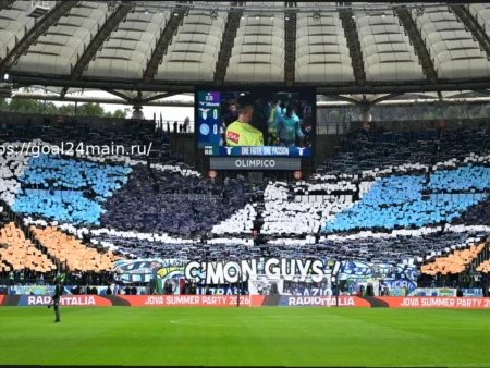 Лацио: «Олимпико» заполняется к матчу с «Миланом» – обновленные данные о посетителях
