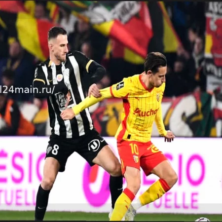 «Ланс» разгромил «Анже» со счетом 5:1 и возглавил турнирную таблицу Лиги 1