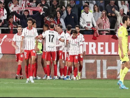 «Жирона» делает уверенный шаг к сохранению прописки в Ла Лиге, обыграв «Вильярреал»