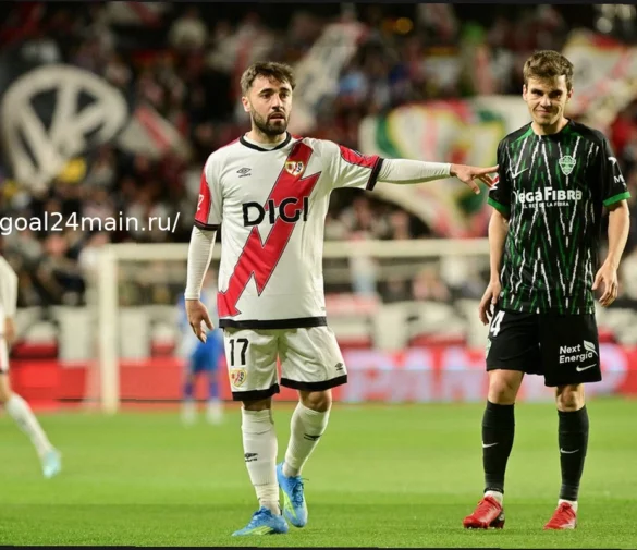 Райо Вальекано обеспечил себе передышку в борьбе за еврокубки, обыграв Эльче в меньшинстве