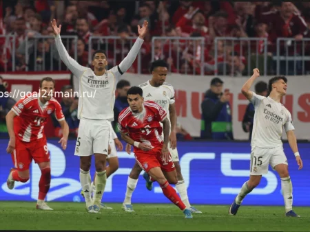 Реал Мадрид выбыл из Лиги Чемпионов, уступив Баварии