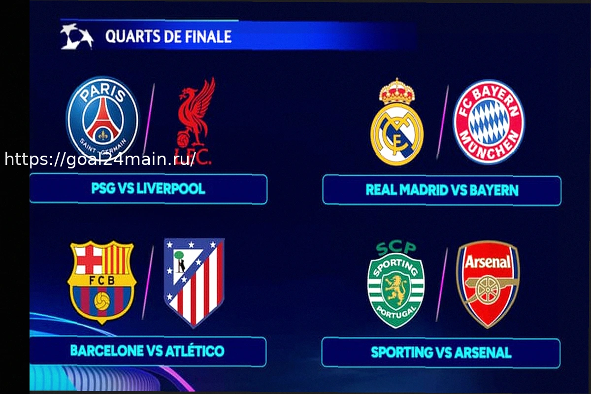 Preview Лига чемпионов: Программа и матчи первых четвертьфиналов, включая «ПСЖ» против «Ливерпуля»