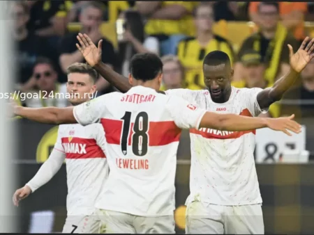 Джейми Левелинг из «Штутгарта» может вернуться к матчу с «Боруссией Д»