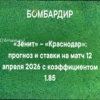 «Зенит» – «Краснодар»: прогноз и ставки