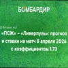 ПСЖ – Ливерпуль 8 апреля 2026: Прогноз на Матч и Вероятные Составы
