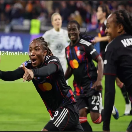 Лига чемпионов: «Лион» победил «Вольфсбург» в дополнительное время и вышел в полуфинал, где встретится с «Арсеналом»