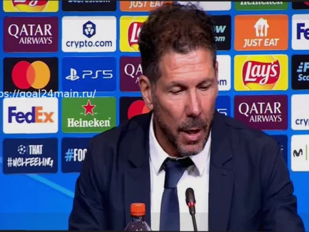 Диего Симеоне произнес трогательную речь, прощаясь с Антуаном Гризманном перед матчем с «Барселоной»