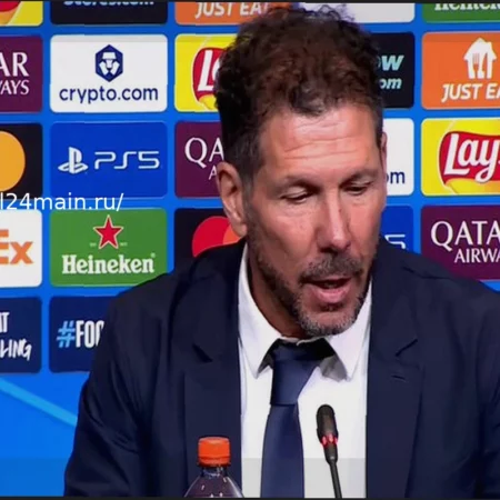 Диего Симеоне произнес трогательную речь, прощаясь с Антуаном Гризманном перед матчем с «Барселоной»