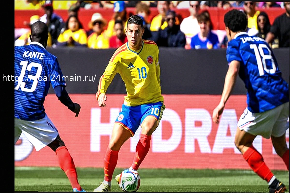 Preview Хамес Родригес госпитализирован: беспокойство в Колумбии после матча с Францией