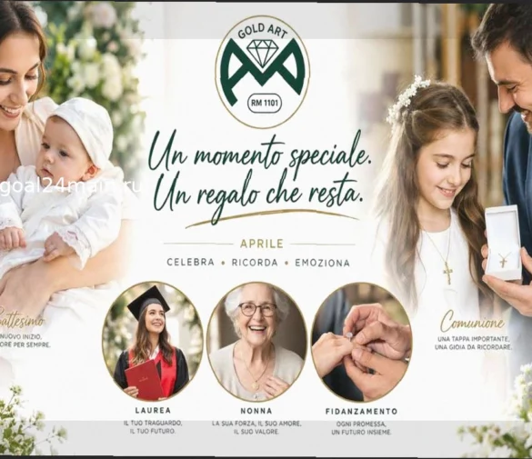 Апрель пробуждает чувства: в Gold Art каждая эмоция становится подарком, который останется с вами