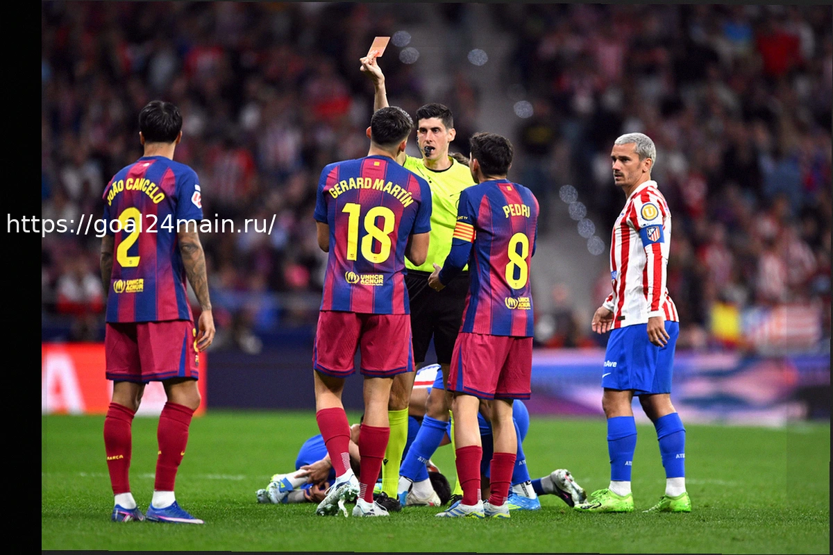 Preview Жена звезды «Реала» раскритиковала решение VAR, не показавшее красную карточку игроку «Барселоны»