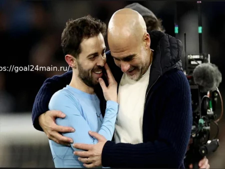 Гвардиола шутит: «Я зол на Бернарду, сказал ему, чтобы он дал мне знать, когда примет решение»