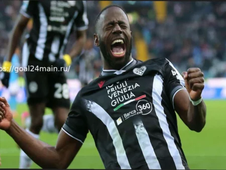 Удинезе: Дэвис выбыл из-за травмы, под вопросом и его участие против Лацио