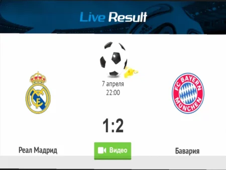 Бавария — Реал Мадрид: где смотреть матч Лиги чемпионов 15 апреля, прогноз, ожидаемые составы