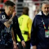 Coupe du monde: Almiron première victime de la règle de la main devant la bouche