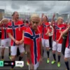 Norvège-France: «Il joue pas?» Le gros seum d’un streameur venu au stade avec 20 sosies d’Haaland
