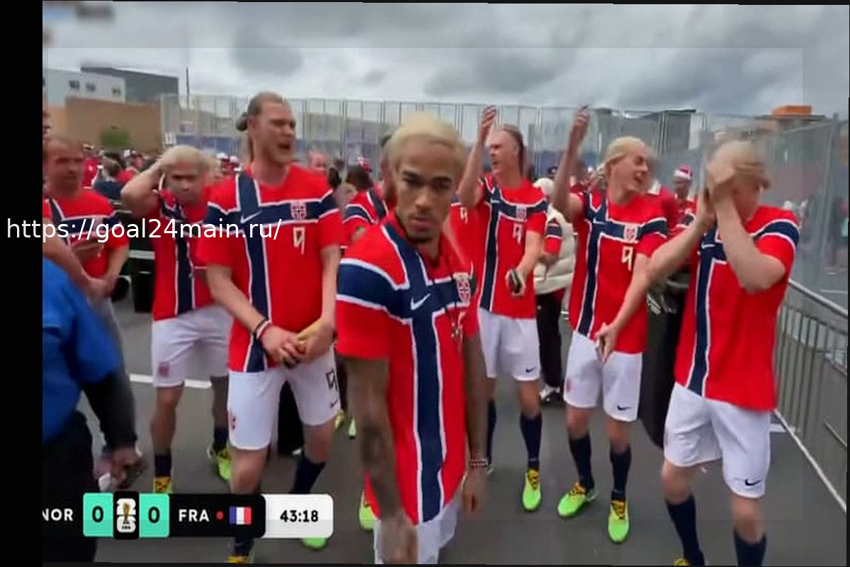 Preview Norvège-France: «Il joue pas?» Le gros seum d’un streameur venu au stade avec 20 sosies d’Haaland